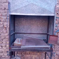 منقل ذغالی بهمراه دودکش و کانال