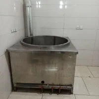 پاتیل پخت آش و حلیم ۶۰۰ کیلویی|ظروف پخت‌وپز|شیراز, بالا کفت|دیوار