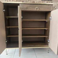 جا کفشی، زیر تلوزیون ، عسلی و جلو مبلی|مبلمان خانگی و میز عسلی|شاهینشهر, خانه کارگر|دیوار