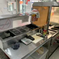 لوازم فست فود به همراه یخچال ۴ در و سرخ کن|کافیشاپ و رستوران|خرمآباد, |دیوار