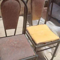 چهار عدد صندلی فلزی|صندلی و نیمکت|همدان, |دیوار