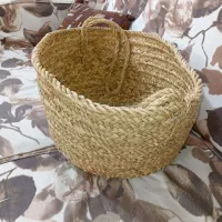 سبد حصیری بزرگ