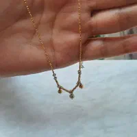 گردنبند نمادار شیک بافاکتور بدون اجرت