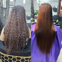 آموزش /خدمات/تخصصی/فر/کراتین گیاهی رنگ دکلره