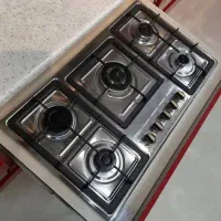 پخش اجاق گاز استیل و شیشه ۵ شعله هود توکار و روکار