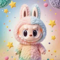 پاپ مارت لبوبو هیولاها سری رنگین کمانی|اسباببازی بچه|دزفول, |دیوار