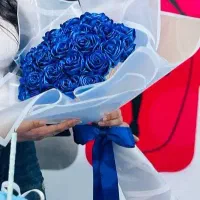 گل مصنوعی با روبان|گل مصنوعی|قدس, شهر‌قدس|دیوار