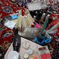 لوازم کاشت ناخن صفرتاصدبدون لوازم برقی|آرایشی، بهداشتی، درمانی|آبدانان, |دیوار