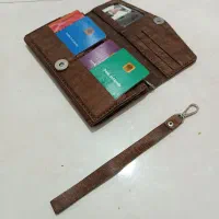 کیف پول پاسپورتی چرم طبیعی بزی