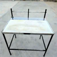 میز کار استیل ۷۰×۱۰۰ با تخته برش