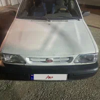 پراید سفید 91دوگانه کارخونه شاسی پلم بدون ترک