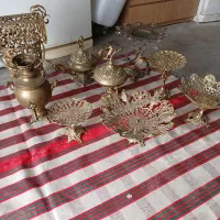 فروشنده وخریدار لوسترهای برنزی  برنجی در تمام کرج|لوستر و چراغ آویز|کرج, کرج نو|دیوار