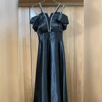 لباس مجلسی ساتن آمریکایی براق کاملا سالم و نو