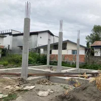 زمین شهرکی فروشی ،سیاهرود ،رویان ،فنداسیون اجراشده