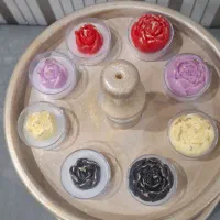 شمع های دست ساز و لوکس|صنایع دستی و سایر لوازم تزئینی|قم, پامنار|دیوار