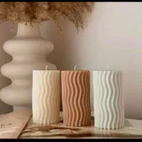 شمع دستاز استوانه ای