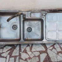 سینگ دو لنگه  شستشو ظروف