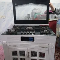 اجاق گاز 5 شعله طرح فر