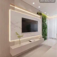 ساخت و اجرای میز تی وی/تی وی وال/ ترمو وال/ کابینت