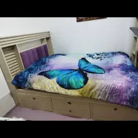 فروش سرویس خواب در حد نو|تخت و سرویس خواب|شیراز, میانرود|دیوار
