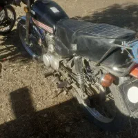 موتور ۱۲۵ چراغ گرد|موتورسیکلت|گهواره, |دیوار