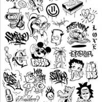 استنسیل تتو