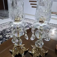 جا شمعی برنز مدل لاله