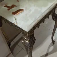 جلو مبلی برنزی اصل با سنگ مرمر گرانیتی|مبلمان خانگی و میز عسلی|ارومیه, |دیوار