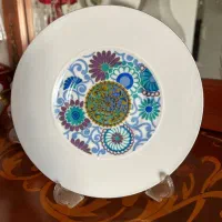 قندان قدیمی بشقاب دیوارکوب قدیمی آنتیک چایخوری|ظروف سرو و پذیرایی|تهران, جمهوری|دیوار