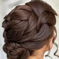 آفر ویژه شنیون با مژه موقت فقط ۴۰۰|خدمات آرایشگری و زیبایی|اسلامشهر, باغ فیض|دیوار