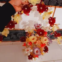 گل کریستال|گل مصنوعی|یاسوج, |دیوار