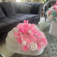 باکس گل نوزادی و باکس هدیه (خرید حضوری از فروشگاه)|گل مصنوعی|تهران, زعفرانیه|دیوار