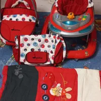 سرویس کریر و روروئک و ساک کودک|اسباب و اثاث بچه|قم, باسکول|دیوار