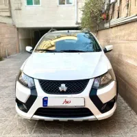 کوییک R سفید مشکی مدل 1402