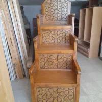 منبر سه پله چوبی|صندلی و نیمکت|یزد, |دیوار
