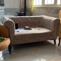 نیم ست مبلمان چستر با پارچه مخمل کیفیت بالا|مبلمان خانگی و میز عسلی|مشهد, کوثر|دیوار