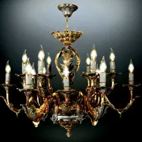 لوستر کاردی|لوستر و چراغ آویز|همدان, |دیوار