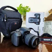 دوربین 2000D canon+ درحد نو