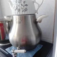 کتری چدنی و قوری