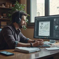 فتوشاپ کار و ادیت تصاویر
