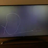 تلوزیون ۴۳ اینچ LG شکسته شده LCD