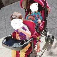 کالسکه دوقلو|کالسکه و لوازم جانبی|یاسوج, |دیوار