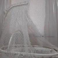 تخت نوزاد کنار مادر کاملا چوب مدل ترک|اسباب و اثاث بچه|رشت, بوسار|دیوار