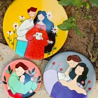 ظروف سرامیکی ،جاشمعی.دیوارکوب،مگنت|صنایع دستی و سایر لوازم تزئینی|شیراز, میانرود|دیوار