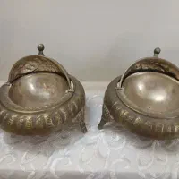 گلدان، ظروف مسی قدیمی، گردسوز، خاویارخوری|صنایع دستی و سایر لوازم تزئینی|تهران, سلسبیل جنوبی|دیوار