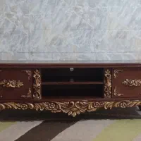 هود وکابینت کارکرده و زیر تلویزیون
