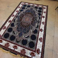 فرش کاهانی سرمه ای مشهد ۱۲ متری کارخونه|فرش|زرند, |دیوار