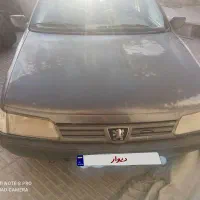 فروش ۴۰۵ مدل ۹۵ تک برگ سند کارکزد ۱۹۰هزارتا