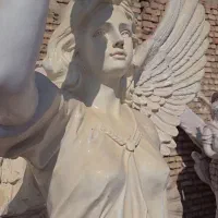 مجسمه آزادی بال دار خام|مجسمه، تندیس، ماکت|خمینی‌شهر, |دیوار