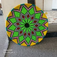 طبق دست بافت|صنایع دستی و سایر لوازم تزئینی|آبدانان, |دیوار
